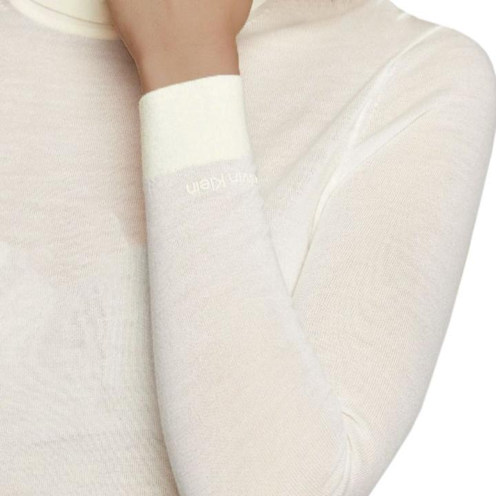 Produktbild Calvin Klein Extra Fine Wool Roll Nk Sweater (L)