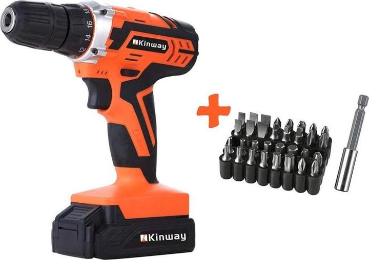 Actual product image Kinway CORDLESS DRILL KWCD1703-20