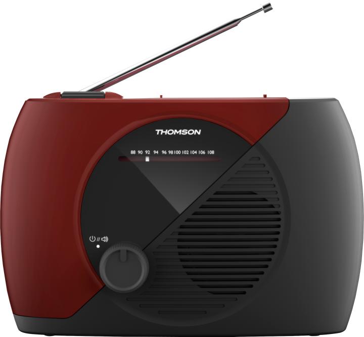 Actual product image Thomson RT353 Radio red-black (KW)