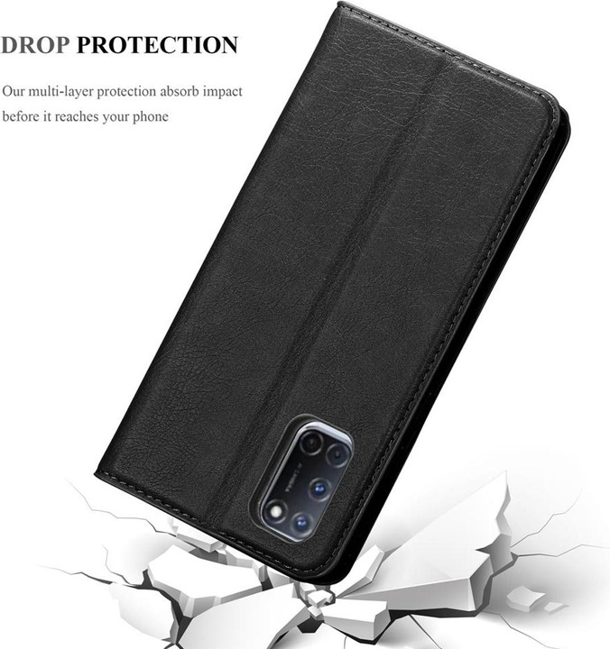 Actual product image Cadorabo Book Invisible Magnet Cover (Oppo A92)