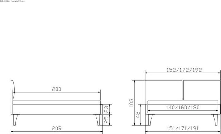 Image du produit Hasena Tamara 25 (140 x 200)