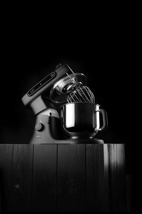 Productafbeelding Hendi Planetenrührer Blackbolt PRO,, 7L, Schwarz, 220-240V/800W, 470x263x(H)413mm (800 W, 7 l)