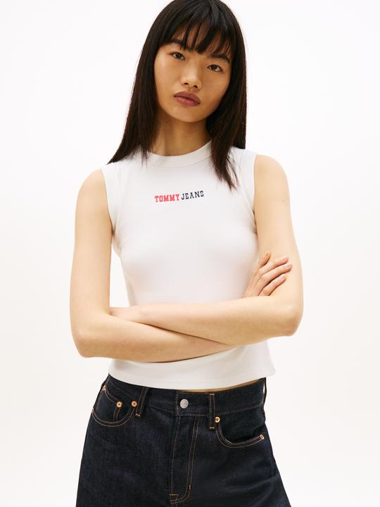 Produktbild Tommy Jeans Logo Slim Ribbed Tank Top (M)