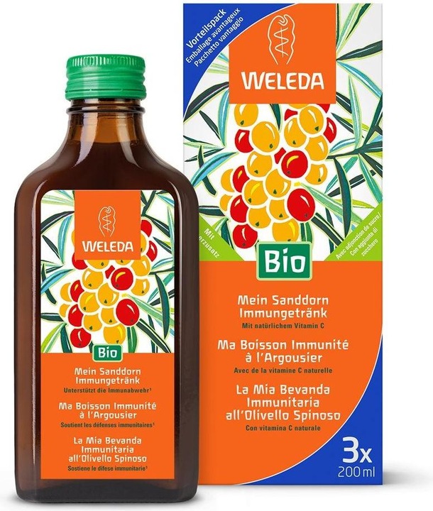 Immagine prodotto Weleda Duo di sciroppo vitale di olivello spinoso (1 x 50 cl)