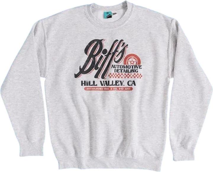 Back to the Future Biffs Automotive Detailing Sweatshirt