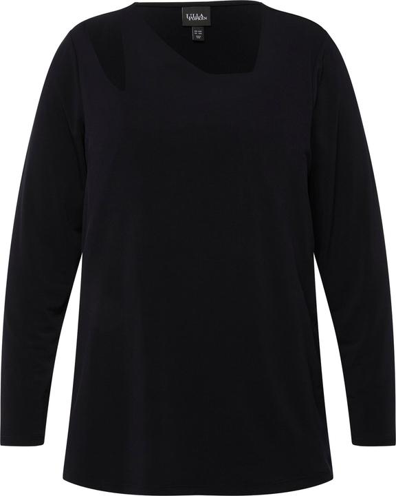 Produktbild Ulla Popken Shirt, Cut-Out, asymmetrischer Ausschnitt, Langarm (50, 52)