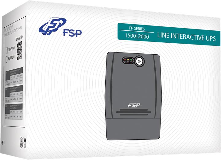 Produktbild Fortron FP 1500 (1500 VA, 900 W, Line-Interaktiv USV)