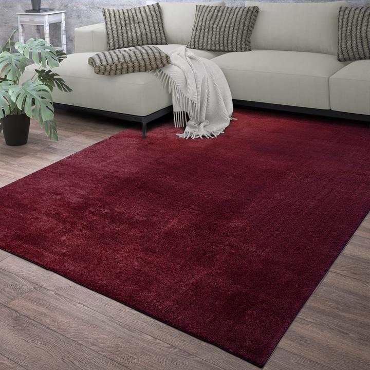 Produktbild TT Home Wohnzimmer Kurzflor Einfarbig Modernes Design Waschbar (200 x 100 cm)