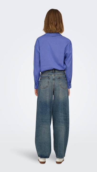 Actual product image Only ONLBAXTER Mittlere Taille Weiter Beinschnitt Jeans Jeans mit weitem Bein (26)