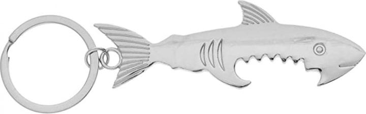 Actual product image PhoneLook Porte-clés / bijoux universel requin décapsuleur bouteille bière / soda poisson