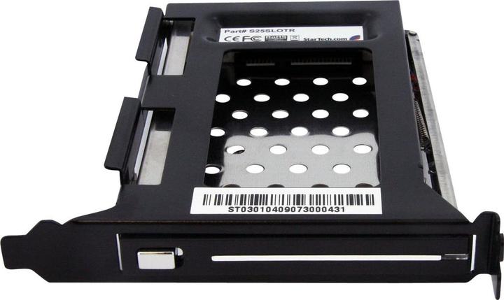 Actual product image StarTech 6.35cm 2.5 inch SATA removable frame for PC expansion slot