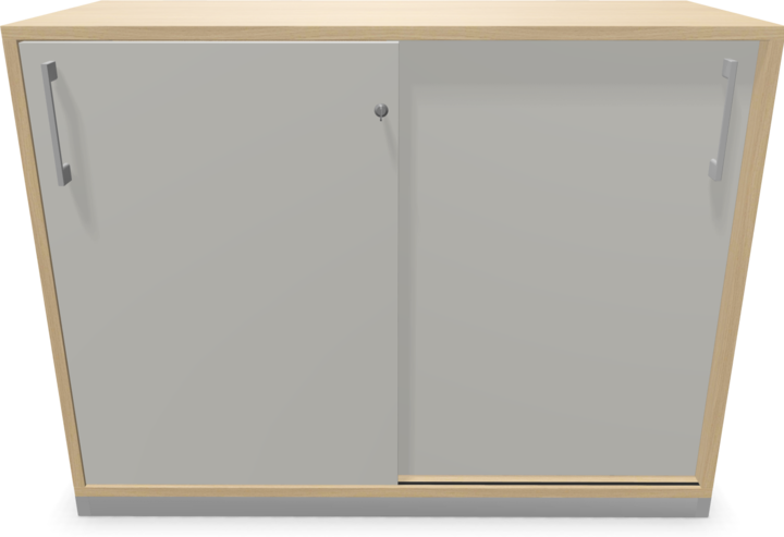 Image du produit Narbutas Choice Armoire à portes coulissantes (100 x 40 x 76 cm)