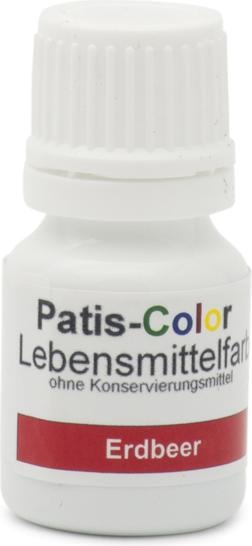 Produktbild Patis-Color Erdbeerrot (10 ml)