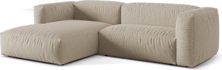 Image du produit Micadoni Canapé D'Angle Gauche Modulaire, "Martina", 2 Places, 283x176x75 Fabriqué en Europe (Canapé modulaire, Canapé d'angle)