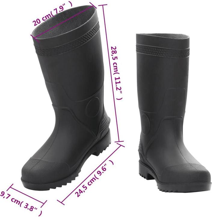 Image du produit VidaXL Bottes en caoutchouc (39)
