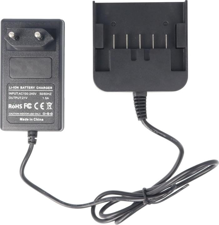 Actual product image AccuCell Quick charger Metabo 18 Volt Li-ion battery