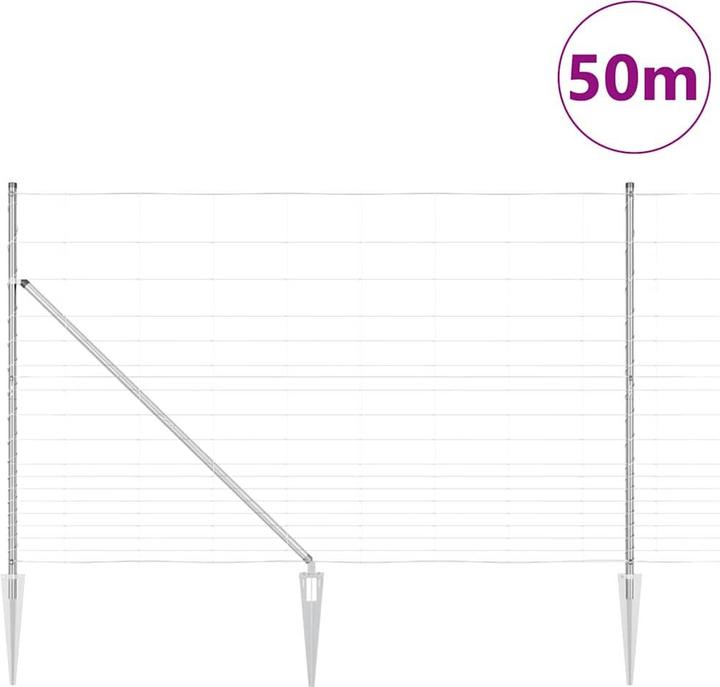 Produktbild vidaXL Outdoor-Zaunpfosten