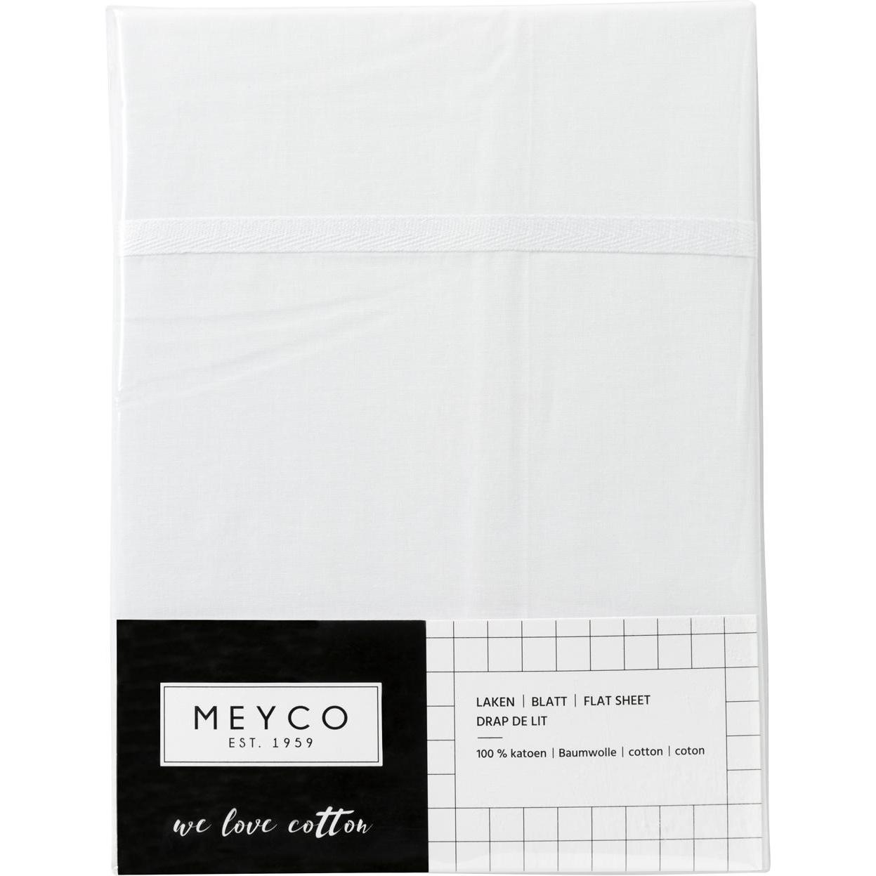 Meyco, Babyduvet, Bettlaken Bies weiss