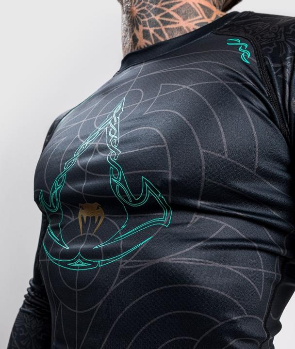 Actual product image Venum Assassin's Creed Reloaded Rashguard - Long Sleeves - Black - XL (XL)