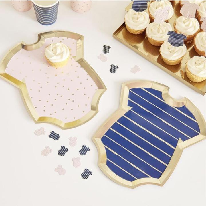 Produktbild Ginger Ray Teller Baby Shower Body (4x)