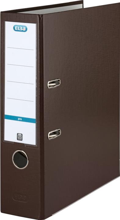 Produktbild Elba Ordner smart PP-Papier, Rückenbreite: 80 mm, braun DIN A4, Einband aussen PP (A4, 80 mm, 1 Stück)
