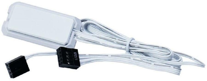 Produktbild Lian-Li UNI FAN SL Wireless LCD Lüfter, ARGB, PWM - 120 mm, weiss (120 mm, 1 x)