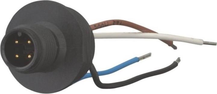 Actual product image Eaton Connection plug M12x1,IP65,230V/4A M12A