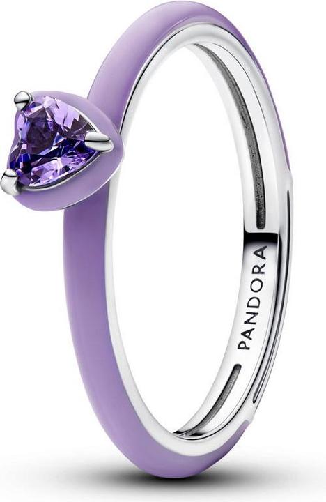 Produktbild Pandora ME Violettes Chakra Herz Ring (62)