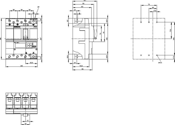 Actual product image Siemens 3VA2140-7JQ42-0AA0