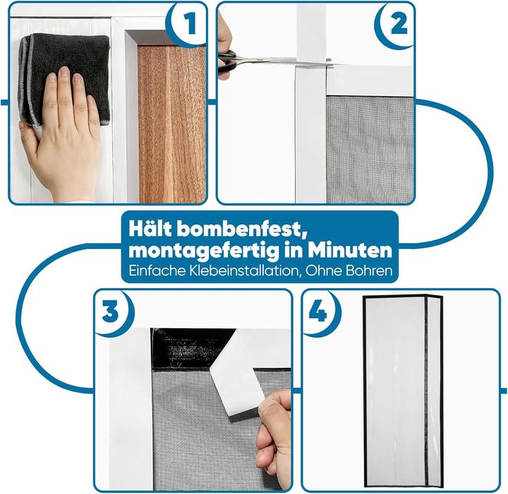 Produktbild Sekey Fliegengitter Türvorhang (100 x 215 cm)