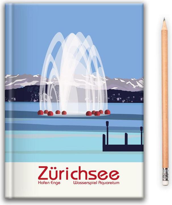 Produktbild S.wert Design Notizbuch Zürichsee