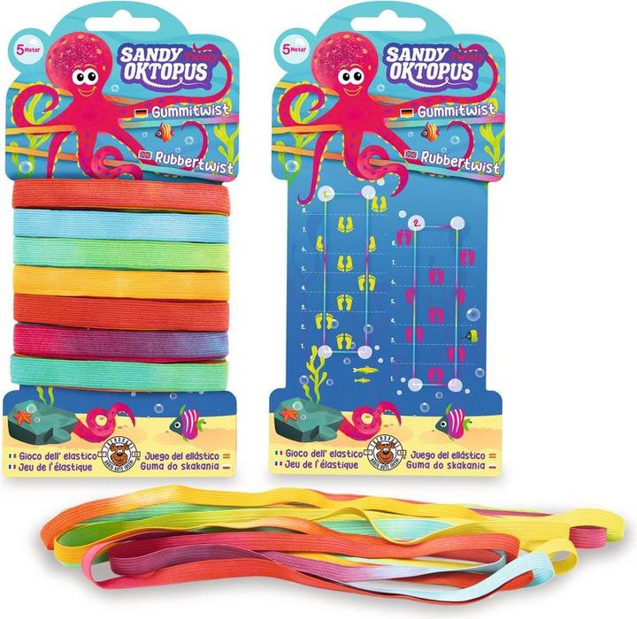 Produktbild Trendhaus Spielzeug Gummitwist Rainbow