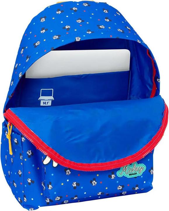 Actual product image Safta Mickey Mouse "Good Day" (17.3 l) - 14.1" Laptoprucksack (17.30 l)
