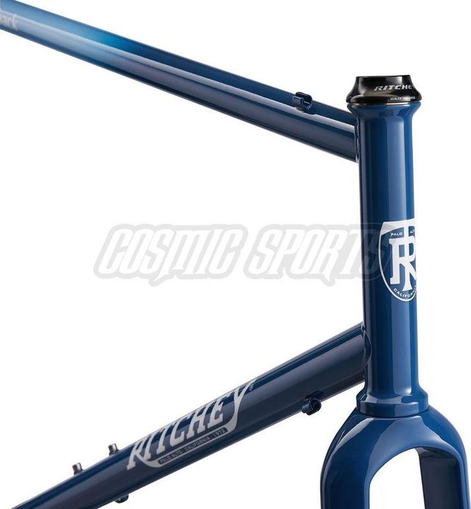 Image du produit Ritchey Kit cadre Outback V2 Disc Gravel, Anniversary Edition, 650B/700C, XS, half moon blue/white