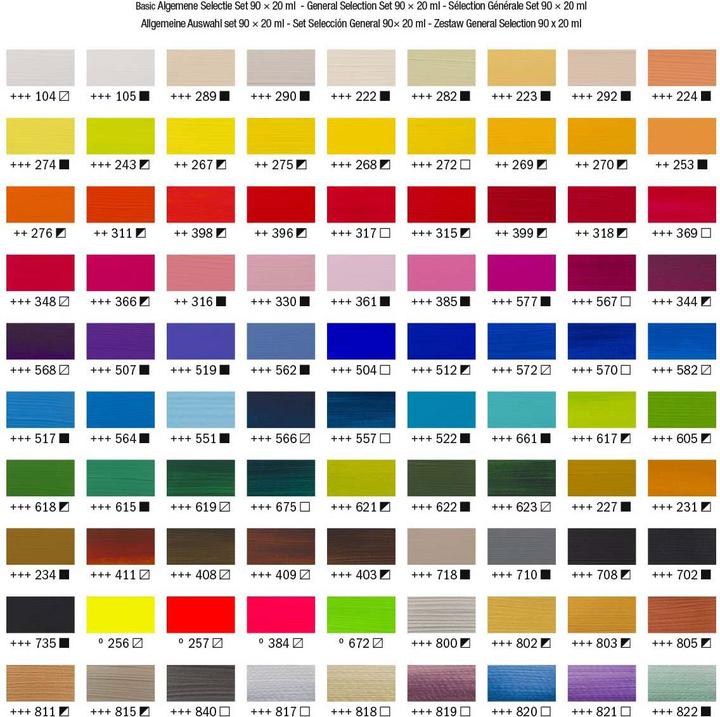 Image du produit Amsterdam Gamme complète (Multicolore, 1800 ml)