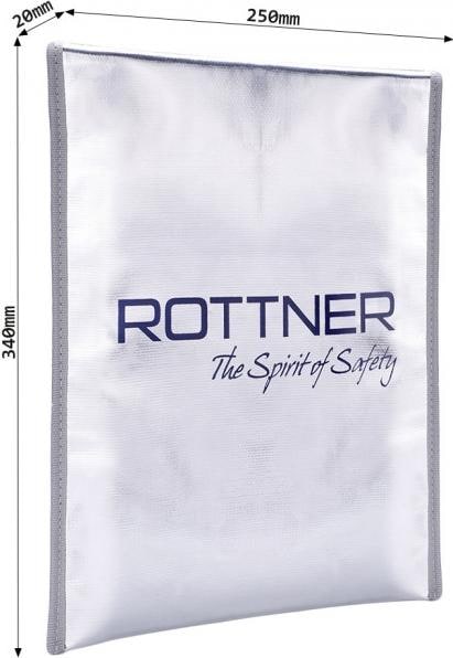 Produktbild Rottner feuerfeste Dokumententasche Fire Proof Bag DIN A4 (A4)