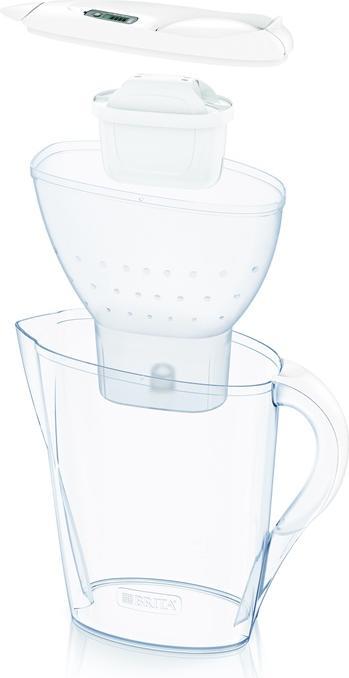 Actual product image Brita Water filtration jug Marella 2.4L, white with water filter MAXTRA + 1 pc. (2.40 l)