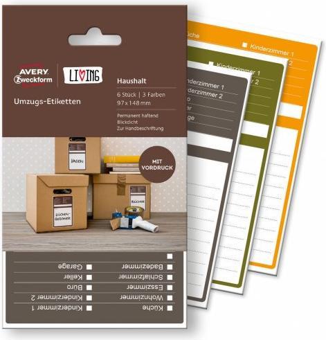 Image du produit Avery Étiquettes de déménagement