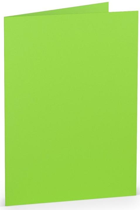 Actual product image Rössler Coloretti Cards B6 Light Green Pack of 5 to Design Your Own (5 pcs.)