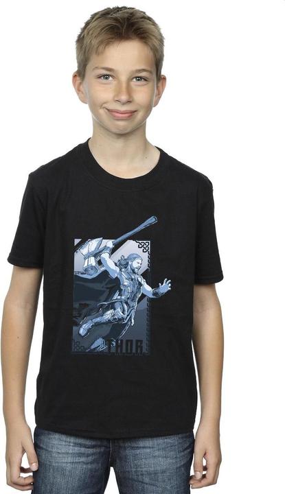 Produktbild Thor Love And Thunder Attack TShirt Jungen (140, 146)