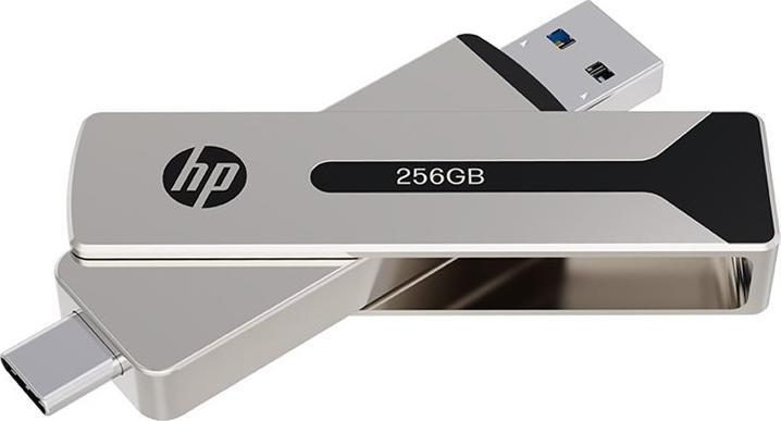 PNY USB-Stick 256GB HP Solid State Grade OTG Type-C 911 Pro (256 GB, USB-C, USB 3.2)
