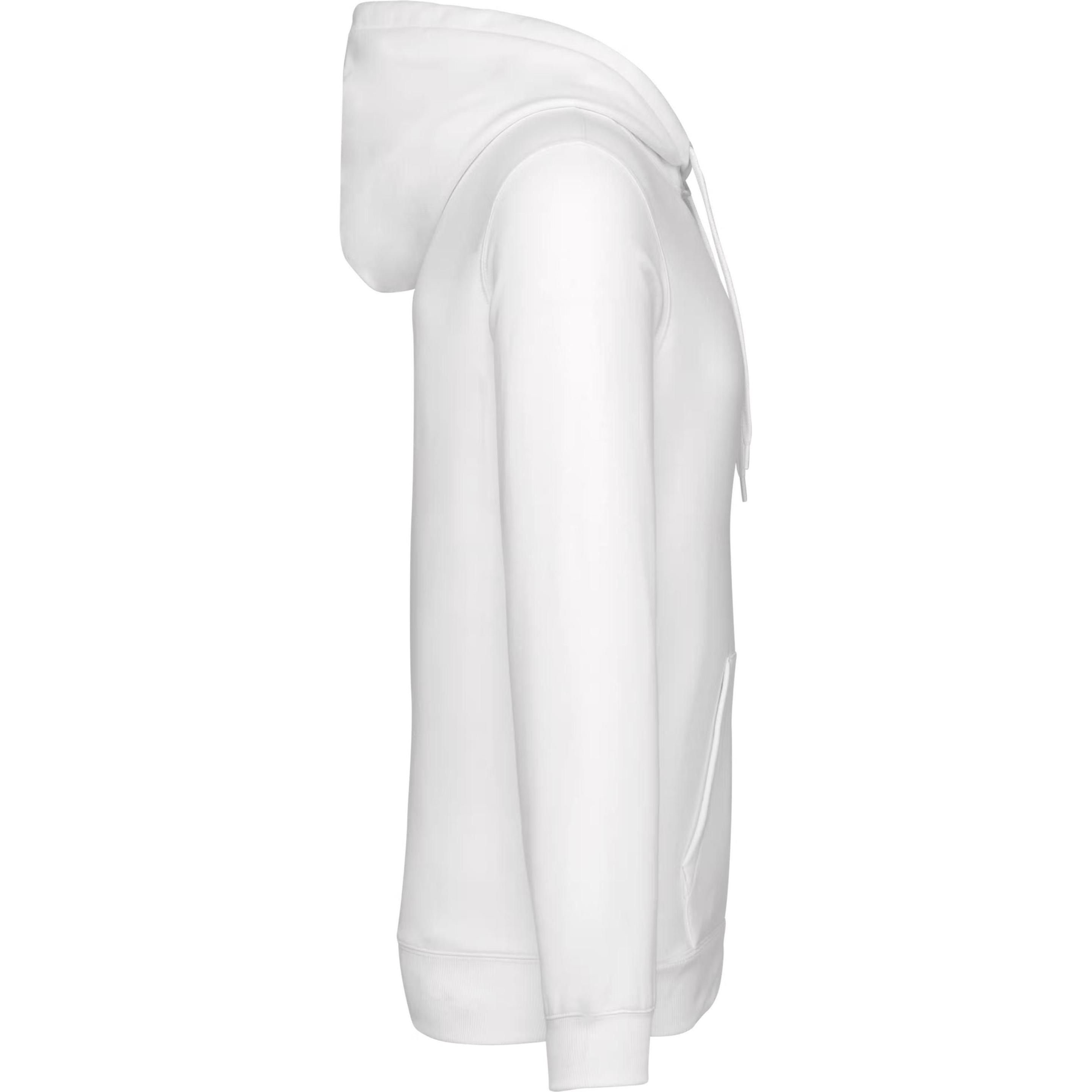 Kariban, Herren, Pullover, Recyceltes Sweatshirt mit Kapuze, Weiss, (XXL)