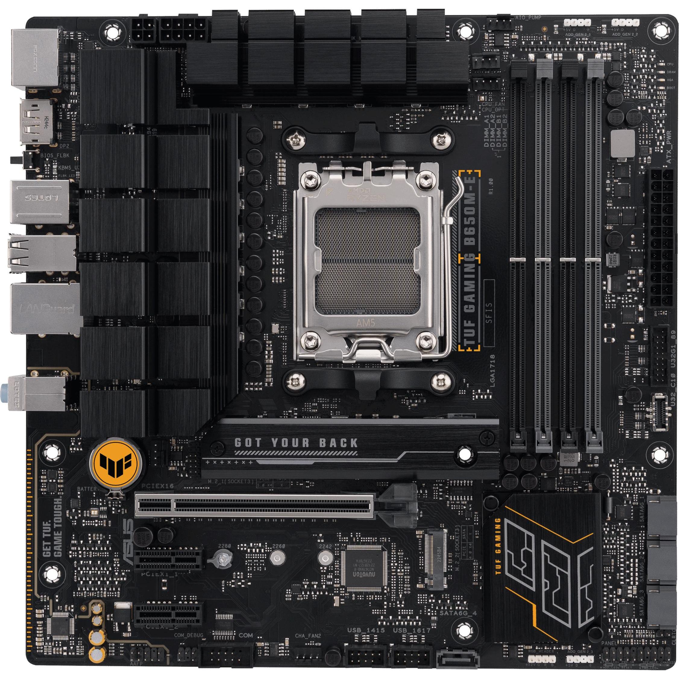 ASUS TUF Gaming B650M-E (AM5, AMD B650, mATX), Mainboard