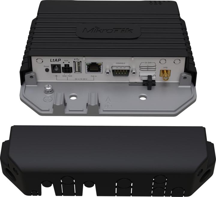 Produktbild MikroTik RBLTAP-2HND&R11E-LTE6 - LtAP LTE-Kit - Kompakter LTE6-fähiger wetterfester WLAN-Access Point