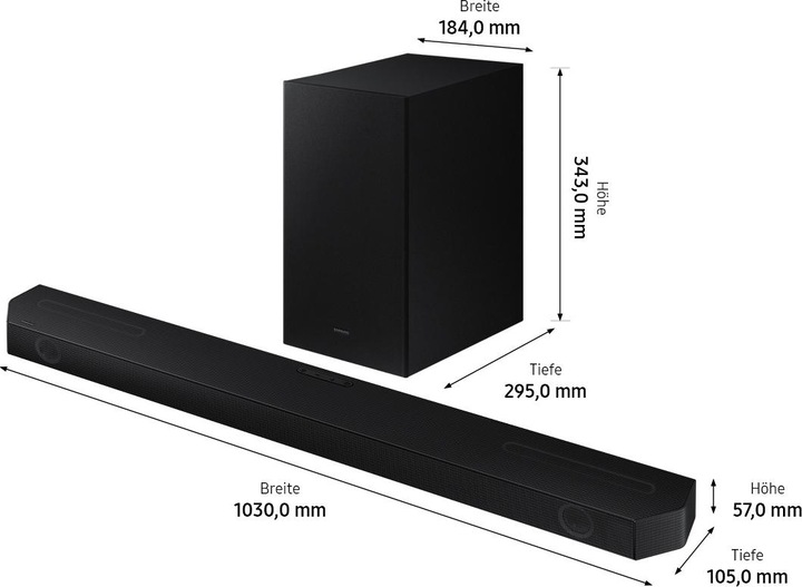 Image du produit Samsung HW-Q600B (360 W, 3.1.2 Canal)
