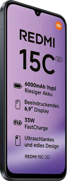 Immagine prodotto Xiaomi Redmi 15C 5G 4+256GB Midnight Black (Midnight Black)