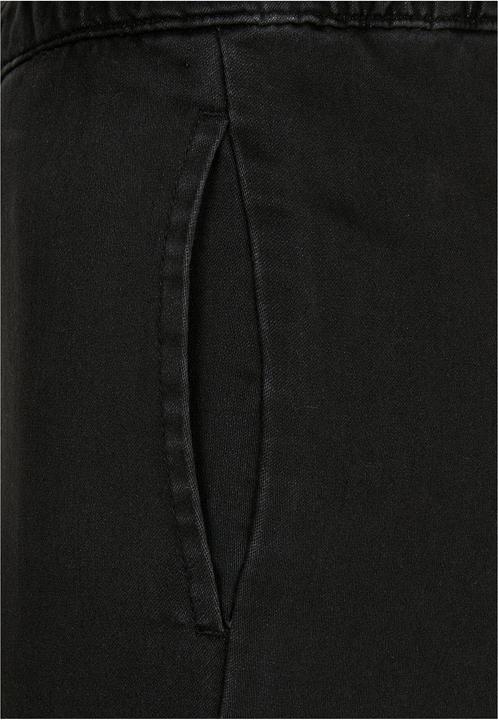 Actual product image Urban Classics Ladies Knitted Denim High Waist Cargo Pants (XS)