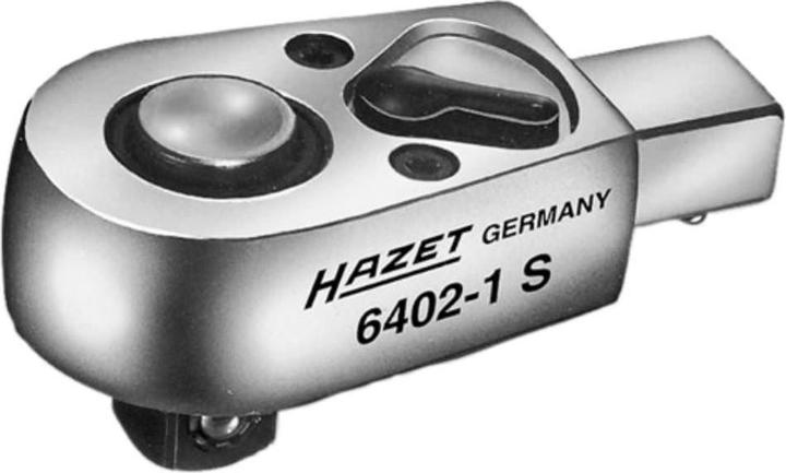 Produktbild HAZET Einsteck-Umschaltknarre 6401-1S ∙ Einsteck-Vierkant 9 x 12 mm ∙ Vierkant 6,3 mm (1/4 Zoll)