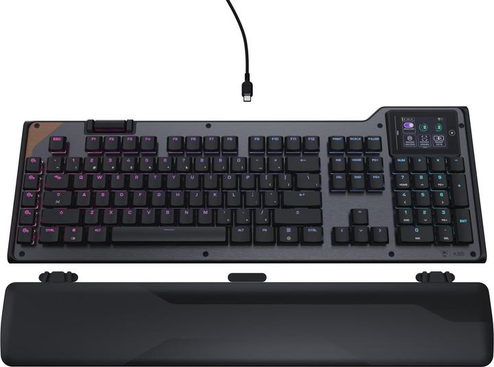 Turtle Beach Command Series KB5 – Kabelgebundene mechanische Full-Size-Tastatur, DE Layout (DE, Cable)