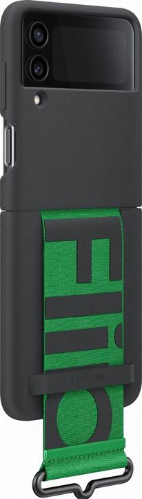 Actual product image Samsung Silicone cover with strap (Samsung Galaxy Z Flip4)